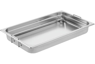 Nerūsējošā tērauda Gastronorm panna ar rokturi GN1/1 Dziļums 65mm | Adexa 8112H