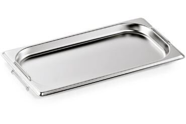 Nerūsējošā tērauda Gastronorm panna ar rokturi GN1/3 Dziļums 20mm | Adexa 81320H
