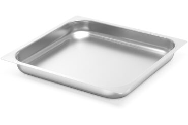 Nerūsējošā tērauda Gastronorm panna GN2/3 Dziļums 40mm | Adexa 82340