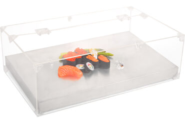 Akrila vāki pārtikas vitrīnām GN1/2 | Adexa AB3428