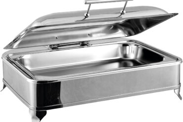 Elektriskais chaferis GN1/1 Stikla vāks Nerūsējošais tērauds 9 litri | Adexa AD1102