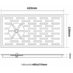Stikla skalošanas ierīce Drop-in | Adexa B1217 - Image 4