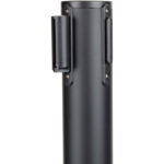 Melns barjeras stabs ar melnu ievilkamu jostu 2m | Adexa BBP01A - Image 2