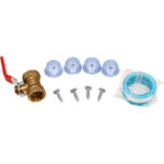 Tirdzniecības Bain Marie 4xGN1/2 konteineri un vāki Ar iztukšošanas krānu | Adexa BR11045 - Image 11