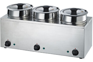 Bain Marie 3 karstās katli 3x3,5 litri | Adexa BMP43