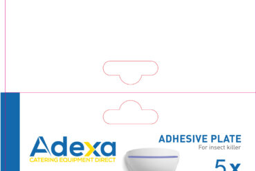 5 gab. līmpapīri insektu iznīcinātājam Adexa C515W |