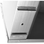 Komercijas izplūdes pārsegs no nerūsējošā tērauda 1000x1000x350mm | Adexa CH1010S - Image 4