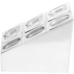 Komerciālais garšvielu katliņu turētājs, ieskaitot 3xGN1/6 + 3xGN1/9 katlus ar iedobuma vākiem un kausiņiem | Adexa CHM01D - Image 3