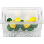 Aukstu garšvielu turētājs ar 1xGN1/3-150mm trauku un vāku plastmasas | Adexa CHP04BD - Image 2