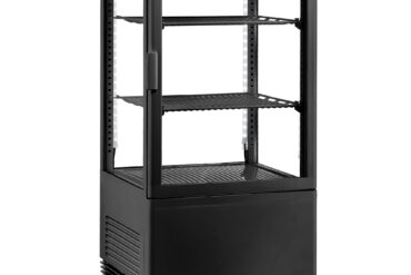 Letes vitrīnas ledusskapis 58 litri 2 plaukti Melns 1 plakana durvis | Adexa CL58B