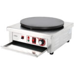 Komerciālais krepju veidotājs viens 400mm | Adexa CP4006 - Image 4