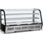 Displeja vitrīnas ledusskapis 200 litri 2 plaukti | Adexa CW200R