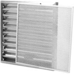 Izplūdes pārsega Šūnu filtrs un Sieta filtrs ar Rokturi un Vadotnēm Nerūsējošais tērauds/Alumīnijs 500x250x40mm | Adexa DCF50254AM - Image 3