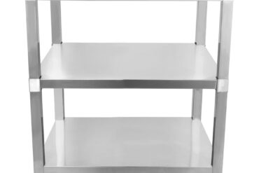 Komercdarba galds Nerūsējošais tērauds 3 līmeņi Kvadrātveida kājas 800x600x900mm | Adexa DW3T8060