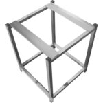 Trauku mazgājamās mašīnas statīvs trauku mazgājamām mašīnām ar platumu 565–590 mm un dziļumu 600–700 mm | Adexa DWS01B - Image 8