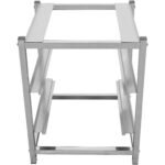 Trauku mazgājamās mašīnas statīvs ar 2 plauktu vadotnēm trauku mazgājamām mašīnām platumam 565-590mm un dziļumam 600-700mm | Adexa DWS02B - Image 4