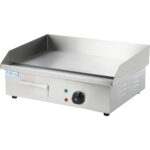 Komercijas Gludā Plīts 550x400x200mm 3kW Elektriskā | Adexa EG818B