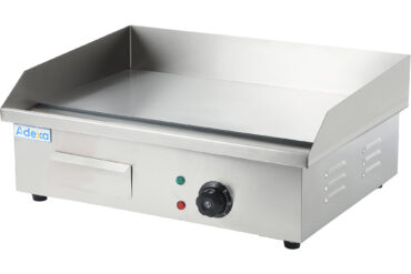 Komercijas Gludā Plīts 550x400x200mm 3kW Elektriskā | Adexa EG818B