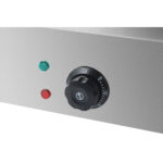 Komercijas Gludā Plīts 550x400x200mm 3kW Elektriskā | Adexa EG818B - Image 2