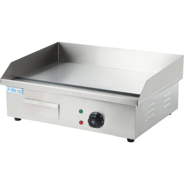 Komercijas Gludā Plīts 550x400x200mm 3kW Elektriskā | Adexa EG818B
