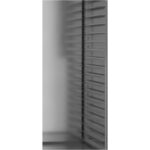 852lt Komerciālais maiznīcas ledusskapis Nerūsējošā tērauda vertikāls skapītis Vienas durvis 800x600mm Ventilēta dzesēšana | Adexa R6080 - Image 2