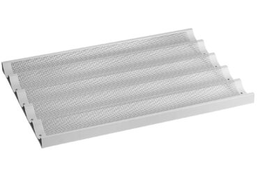 Cepeškrāsns bagete / Franču maizes cepšanas paplāte Alumīnijs 600x400x80mm | Adexa FBR6040