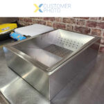 Galda virsmas čipsu stacija nerūsējošais tērauds | Adexa FFS01A - Image 4