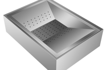 Galda virsmas čipsu stacija nerūsējošais tērauds | Adexa FFS01A