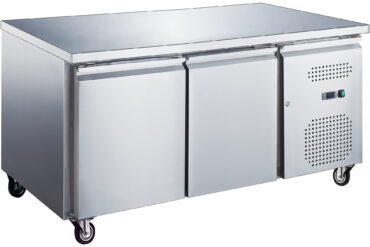 Komerciāls saldētavas lete ar ventilācijas sistēmu, 2 durvis, dziļums 700 mm | Adexa FG21V