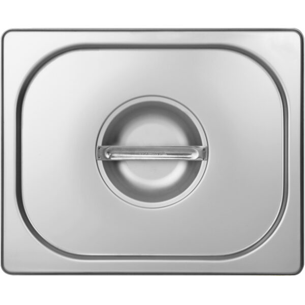 Nerūsējošā tērauda Gastronorm trauka vāks GN1/2 | Adexa E8012000C-812L