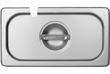 Nerūsējošā tērauda Gastronorm konteinera vāks ar karotes iedobi GN1/3 | Adexa 813LN