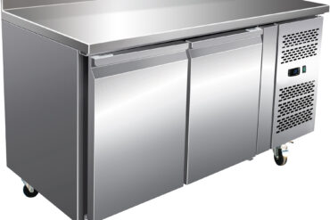 Profesionāls saldētavas letes ar augšējo malu 2 durvis Dziļums 600mm | Adexa FS22V