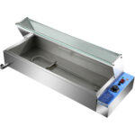 Komercijas Bain Marie ar stikla aizsargu 3xGN1/2 | Adexa HBM23 - Image 5