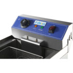 Komerciāla elektriskā friteze viena 16 litru 5kW brīvi stāvoša | Adexa HEF161C - Image 3