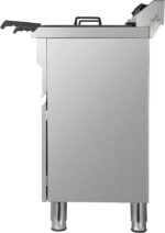 Komerciālais fritēšanas katls Dubultais Elektriskais 32 litri 10kW Brīvi stāvošs | Adexa HEF162C - Image 4