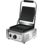 Smagās slodzes Panini kontakta grils ribots 1.8kW | Adexa HEG811