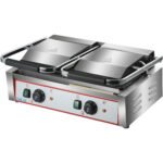 Smagā režīma dubultā panīni kontakta grils Ribbed 3.6kW Dual Zone | Adexa HEG813 - Image 2