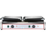 Smagā režīma Twin XL Panini kontakta grils Ribots/Gluds 4.4kW Divu zonu | Adexa HEG813EA - Image 3