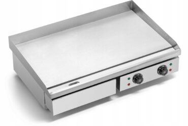 Komercijas Gludā Plīts 730x470x240mm 4.4kW Elektriskā | Adexa HEG820