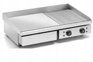 Komercijas grils gluds/rievots 730x470x240mm 4.4kW elektriskais | Adexa HEG822