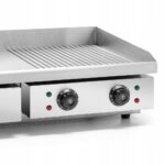 Komercijas grils gluds/rievots 730x470x240mm 4.4kW elektriskais | Adexa HEG822 - Image 2