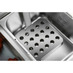 Komerciālais plīts un fritēšanas iekārta 760x630x460mm 2.8+3kW Elektriska | Adexa HEG908 - Image 3