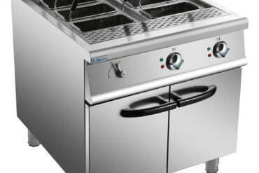 Profesionāls pastas vārītājs 40 litri Elektrisks 18kW Stāvošs ar skapja pamatni 900mm dziļums | Adexa HEN915A