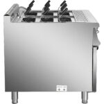 Profesionāls pastas vārītājs 40 litri Elektrisks 18kW Stāvošs ar skapja pamatni 900mm dziļums | Adexa HEN915A - Image 4