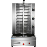 Profesionāls regulējams grils Gyros/Kebabs elektrisks 3 elementi 8kW | Adexa HESE2 - Image 2