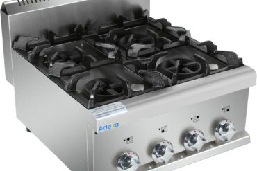 Komercijas gāzes vārīšanas virsma 4 degļi 14.2kW | Adexa HGR605