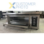 Ceptuves krāsns Elektriskā 1 kamera 2 x 400x600mm plaukti 400°C Digitālā vadība 6.6kW 220V | Adexa HTD20KI - Image 5