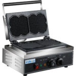 Komerciāla vafeļu panna 1.55kW 2 vafeles uz letes | Adexa HX116 - Image 3