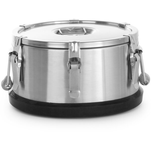 Pārnēsājama izolēta pārtikas tvertne ar gumijas pamatni 10 litri ø300x170mm | Adexa IC13017