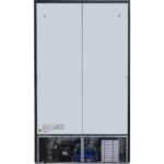 Tirdzniecības pudeļu dzesētājs stāvus 773 litri Ventilatora dzesēšana Divas eņģu durvis Melns jumts Gaisma | Adexa LG805BBLACK - Image 5